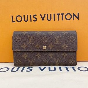 💎✨SARAH WALLET✨💎Louis Vuitton Monogram Authentic